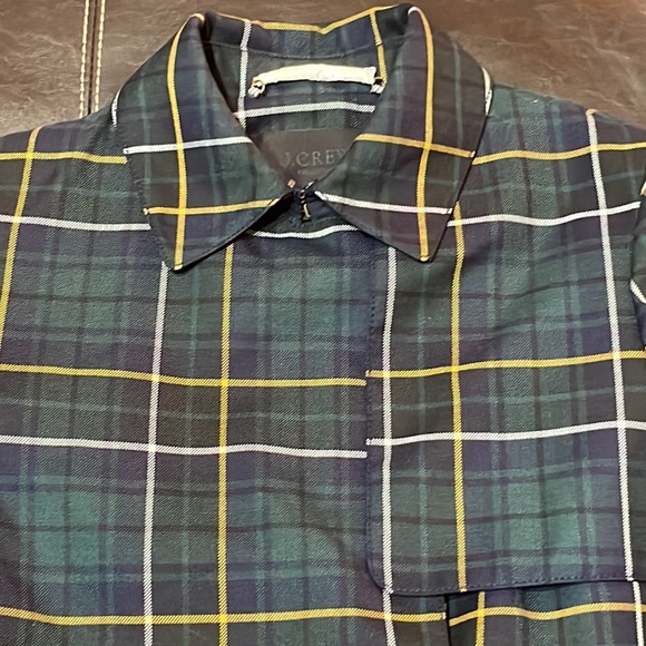 J.Crew Collection Trench coat in Tartan - Picture 9 of 17